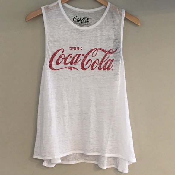 Chaser Tops - NWT Chaser Coca Cola Tank Top